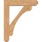 Ekena Millwork Legacy Craftsman Smooth Bracket w/ Offset Brace, Western Red Cedar, 7 1/2"W x 36"D x 44"H BKT0806X36X44LEC04SWR - alternate 3